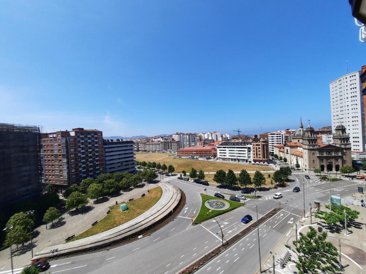 Apartamento Centro Gijon Con Wifi Gratis Y Parking Publico Proximo Incluido Exterior photo